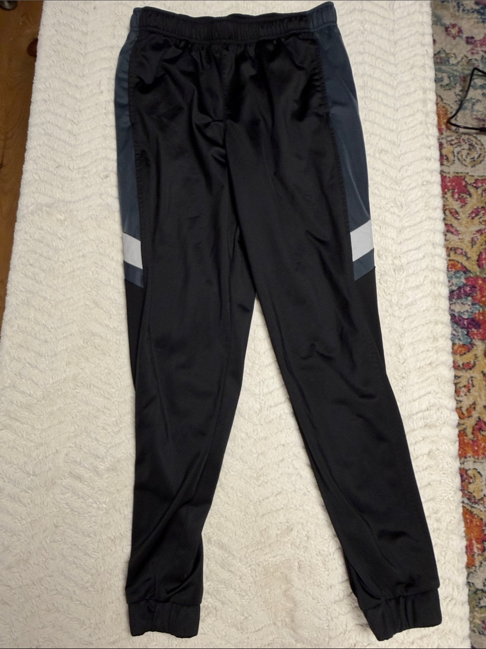 Athletic works black & gray jogger pants XXL